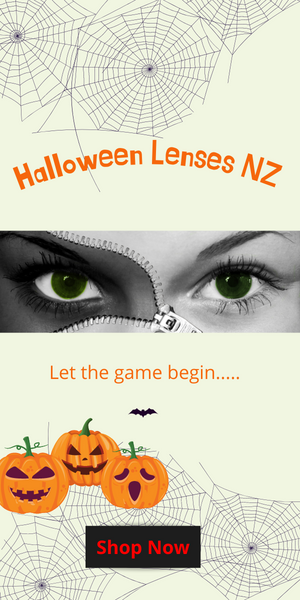 halloween lenses nz